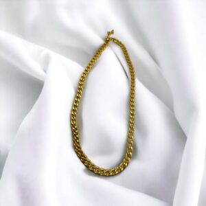 Flat Gold Chain | Necklaces