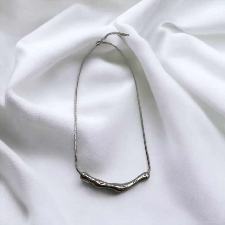 Bone Silver Chain | Necklaces