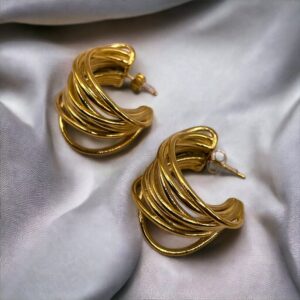 Victoria Large Gold | Earrings