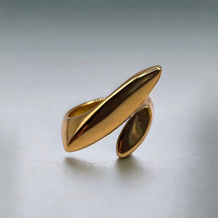 Sharp Chevalie Gold | Rings