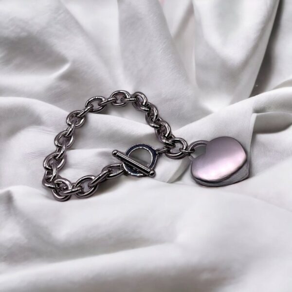 Silver Heart Bracelet | Bracelets