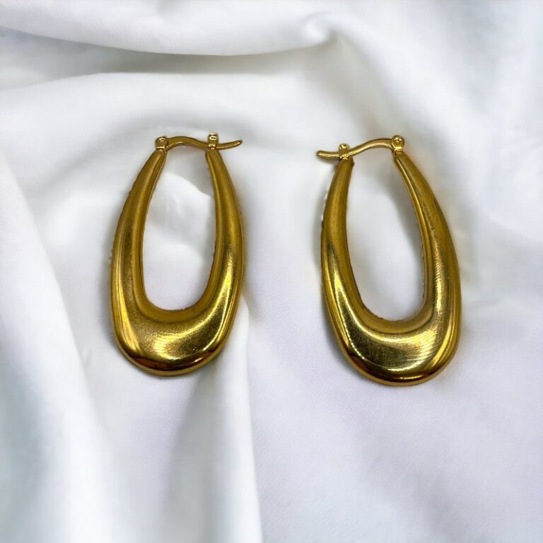 Vicky Gold Hoops | Earrings