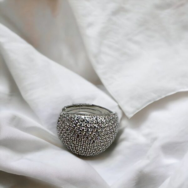 Glam Silver Ring