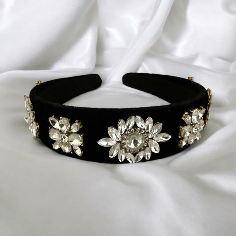 Hairband Velvet Black 2